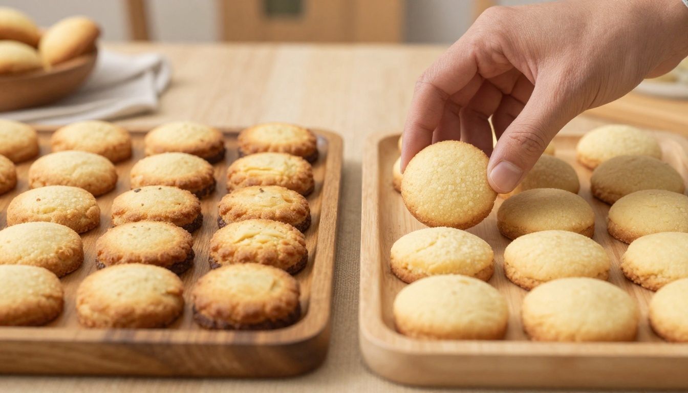 Bolachas crocantes versus bolachas macias